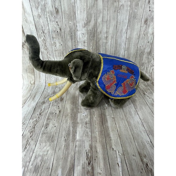Ringling Bros. Barnum & Bailey  Elephant Plush 126th Anniversary Circus stuffed - Picture 1 of 16